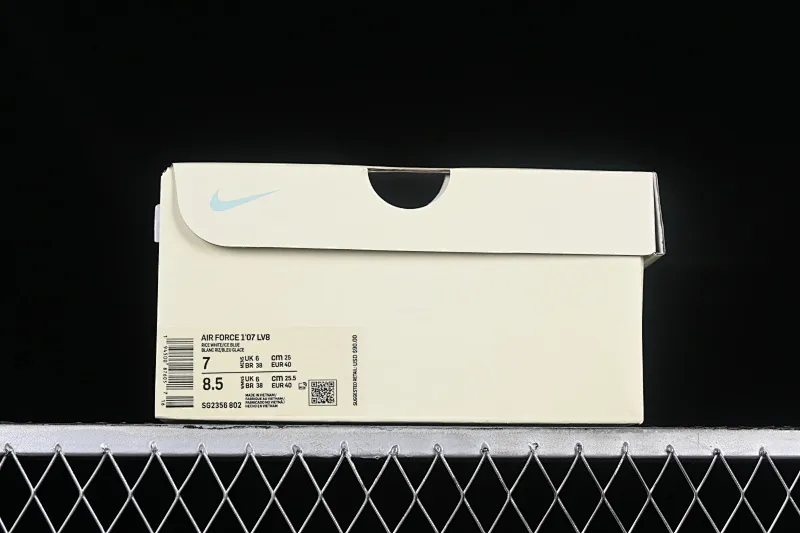 All categories Nk Air Force 1 Air Force series Nk Air Force 1 Mid Air Force mid-top Nk Air Force 1'07 Mid sky blue pearlescent small hook Air Force One mid-top casual sneakers SG2356-802